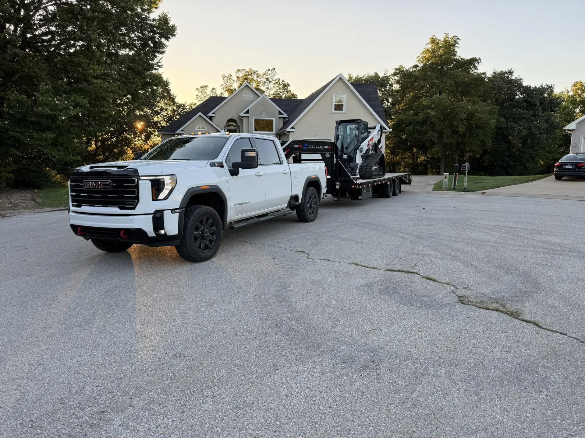 Steelwood truck and land-clearing equipment in Richmond, Missouri